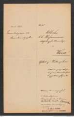 k.k. naturhistorisches Hofmuseum, Intendanzakten 1885-1896 (Hauer), Aktenzahl Z.99/1893, Seite 4